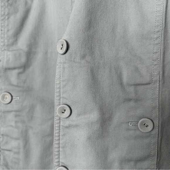 Eileen Fisher Organic Cotton Button Front Jacket - Picture 3 of 6